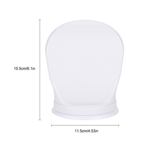 Shower Foot Rest with Secure Suction Cup Base, Tilted Design Leg Support for Shaving, Compact Stool for Bathroom 2