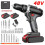Cordless 48V Hammer Drill + 2 Battery Set 15