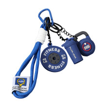 Porte-clés accessoire de Fitness à la mode,-Kiltbell bleu