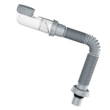 Side Exit Kitchen Sink Drain Pipe Anti Backflow Odor Proof-80cm