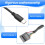 1Pcs USB 9Pin to USB Type C Cable for Computer Motherboard to USBC Secondary Screen PC LCD Screen 9Pin USB Cable Adapter 4