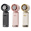 Portable Handheld Fan 100 Speed Foldable Cooling Desk Fan-Grey 3