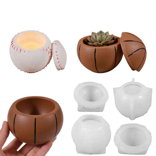 Moules en Silicone pour-une boîte de rangement pour le baseball 2
