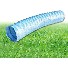 French Drain Pipe 110ft Non Woven Flexible Drainage Hose with Soft Infiltration Fabric for Lawn and Garden