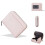 Durability PU Leather Zip Card Case With 8+ Card Holders-Khaki 2