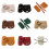3 Piece PU Leather Hooked Bag Making Kit With Base Strap-brown 2