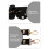 3 Piece PU Leather Hooked Bag Making Kit With Base-Dark  brown 5