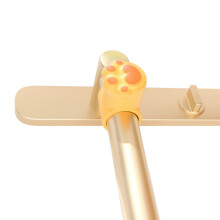 6 STKS Mooie Katten Poten Siliconen Deurstoppers Antislip-Oranje