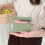 Chic And Functional PU Multiple Slot Card Case With-Pink 7