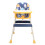Toddler High Chair - Yellow/Blue, 60-75-94 cm 1