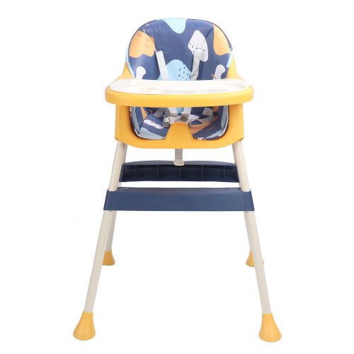 Toddler High Chair - Yellow/Blue, 60-75-94 cm