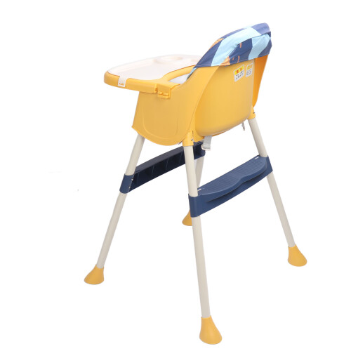 Toddler High Chair - Yellow/Blue, 60-75-94 cm 1