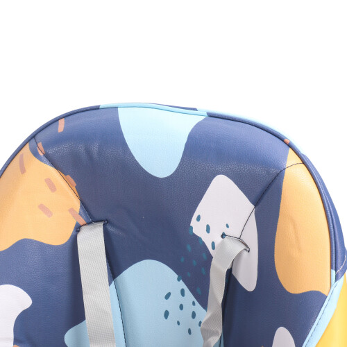 Toddler High Chair - Yellow/Blue, 60-75-94 cm 2