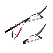 Telescopic Pole Saw with 7.2m Long Reach, Dual Cutting Modes and Non Slip Grip for Tree Pruning
