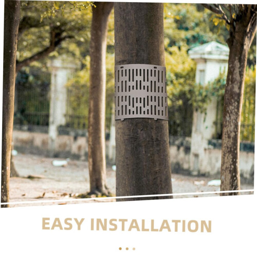 Weatherproof Tree Trunk Protector Wrap for Young Saplings, Reusable UV Resistant Tree Guard for Garden 2