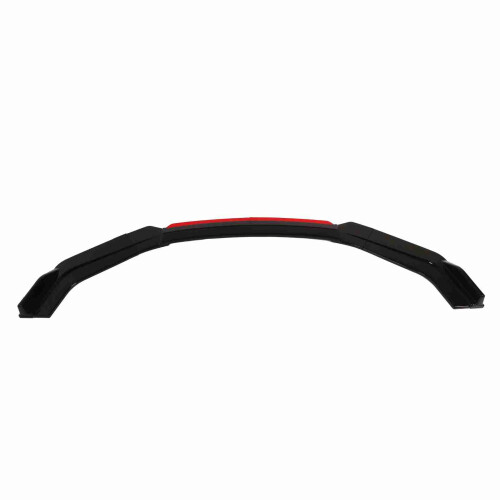 6x Front Bumper Splitter Glossy Black Red 1