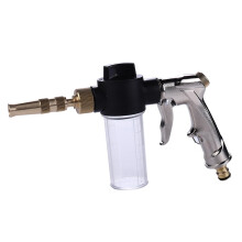 Car Wash Foam Gun with Pressure Spray, Foam Cannon for Garden Hose, Durable Zinc Alloy Handle