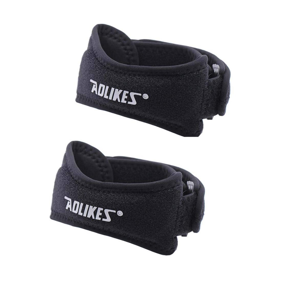 Patella Knee Strap 2âPack Adjustable Compression Brace for Running, Arthritis Pain Relief and Injury Recovery