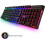 Gaming Keyboard and Mouse and Mouse pad and Gaming Headset, Wired LED RGB Backlight Bundle for PC Gamers Users 3
