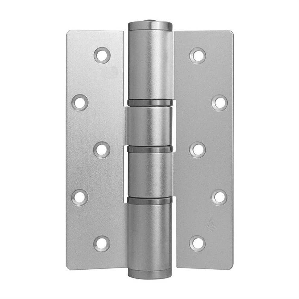 Aluminum Alloy Hydraulic Door Hinges Silver Â Automatic Closing Invisible Design, Smooth Quiet Operation 9073542983361