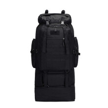 100L Waterproof Hiking Backpack with Rain Cover, Large Capacity Travel Backpack for Camping and Backpacking