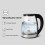 2L Glass Electric Kettle 1800W Fast Boil LED 5