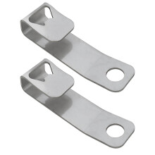 2 Pack Cooler Lock Bracket with Built‑in Bottle Opener, Rustproof Zinc Alloy Heavy Duty Cooler Accessories for Yeti