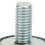 VD15x15 M3/M5/M6 Rubber Mounts, 4pcs, Black-Silver 11