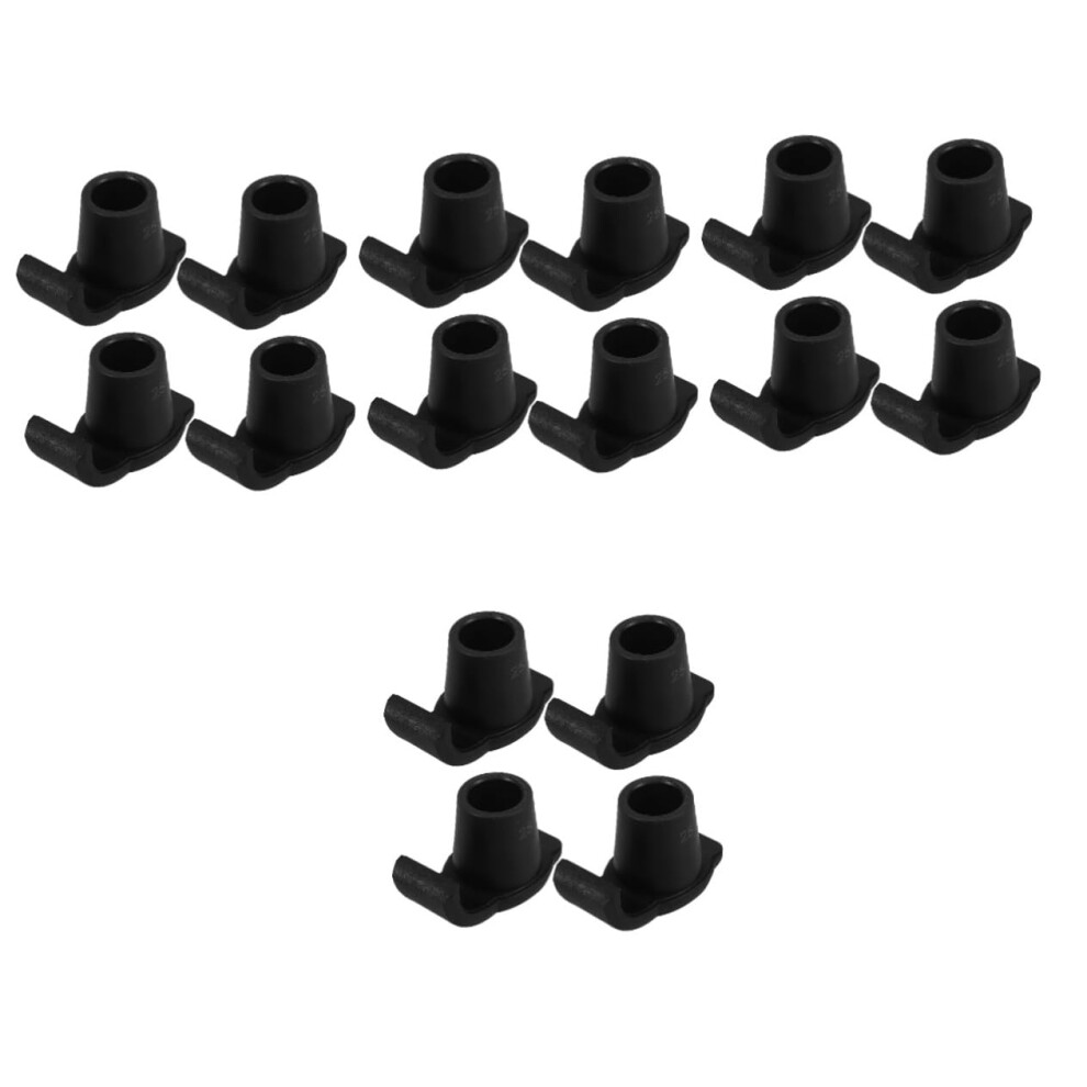 Walker Glides for Seniors 16pcs NonSlip Walker Ski Glides Replacement Feet Tips Smooth Glide Motion
