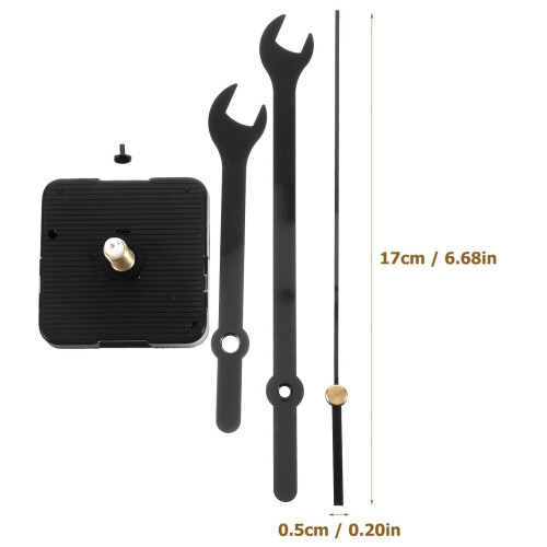 Silent Quartz Clock Movement Kit Battery Operated DIY Wall Clock  Replacement 2