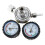 CO2 Regulator G5/8 0-1MPa 14.5x14cm Silver 10