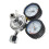 CO2 Regulator G5/8 0-1MPa 14.5x14cm Silver 16