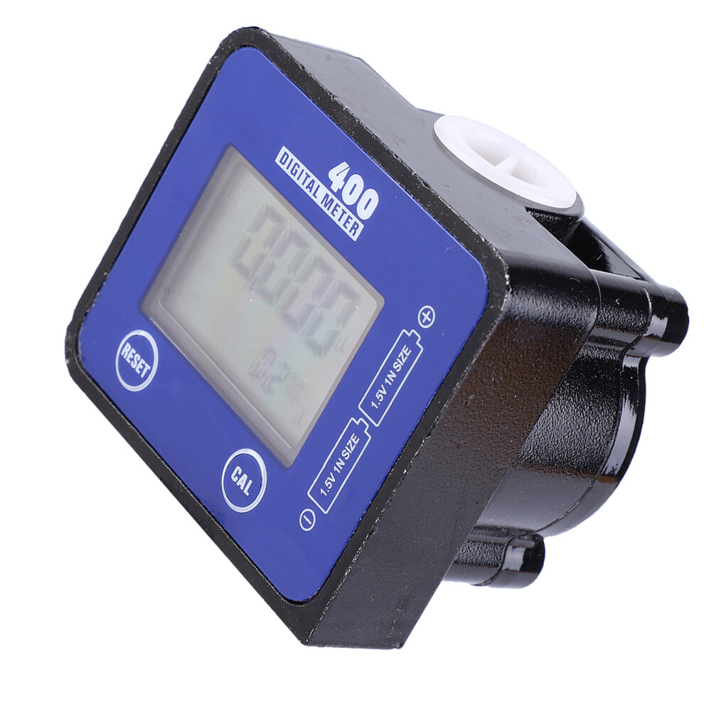 High Accuracy Aluminium Diesel Meter 1/2" Blue LCD