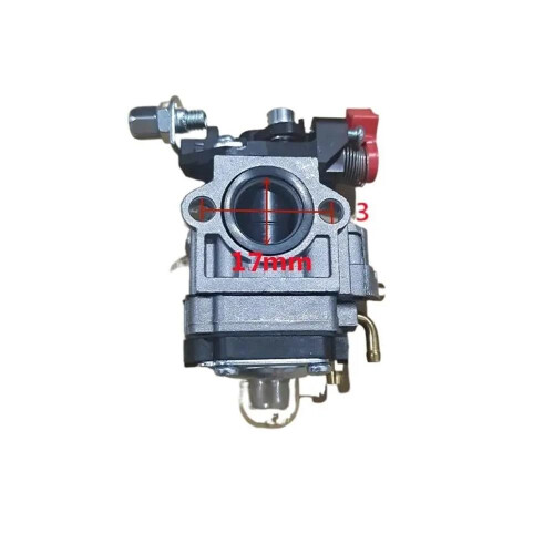Carburetor for 43CC 49CC 52CC Engine Brush Cutter Trimmer, Efficient Fuel Mixing, Easy Replacement 2