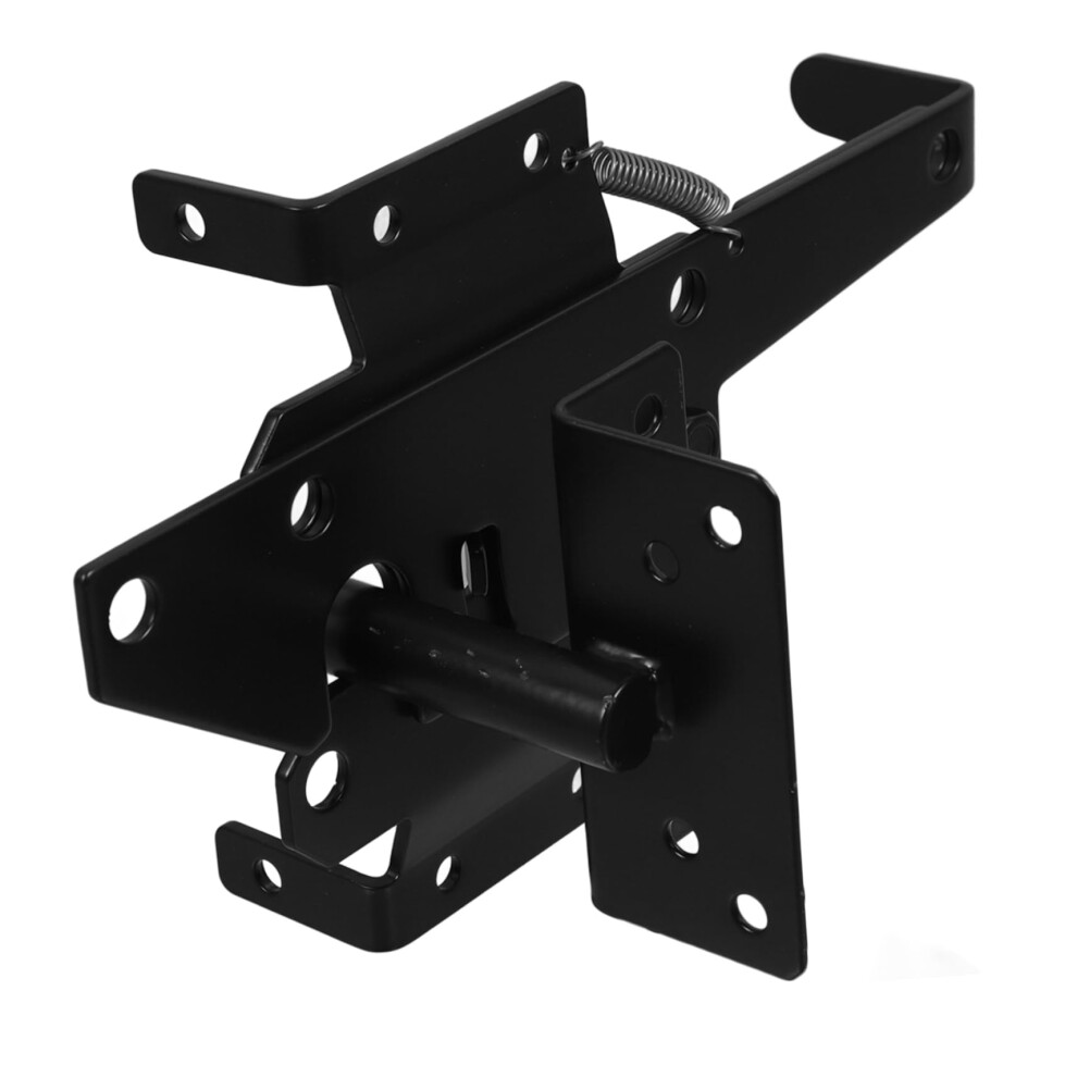 Heavy Duty Self Locking Gate Latch For Wooden Fence, Automatic Iron Latch For Outdoor Garden And Pool Gates 9330225314271