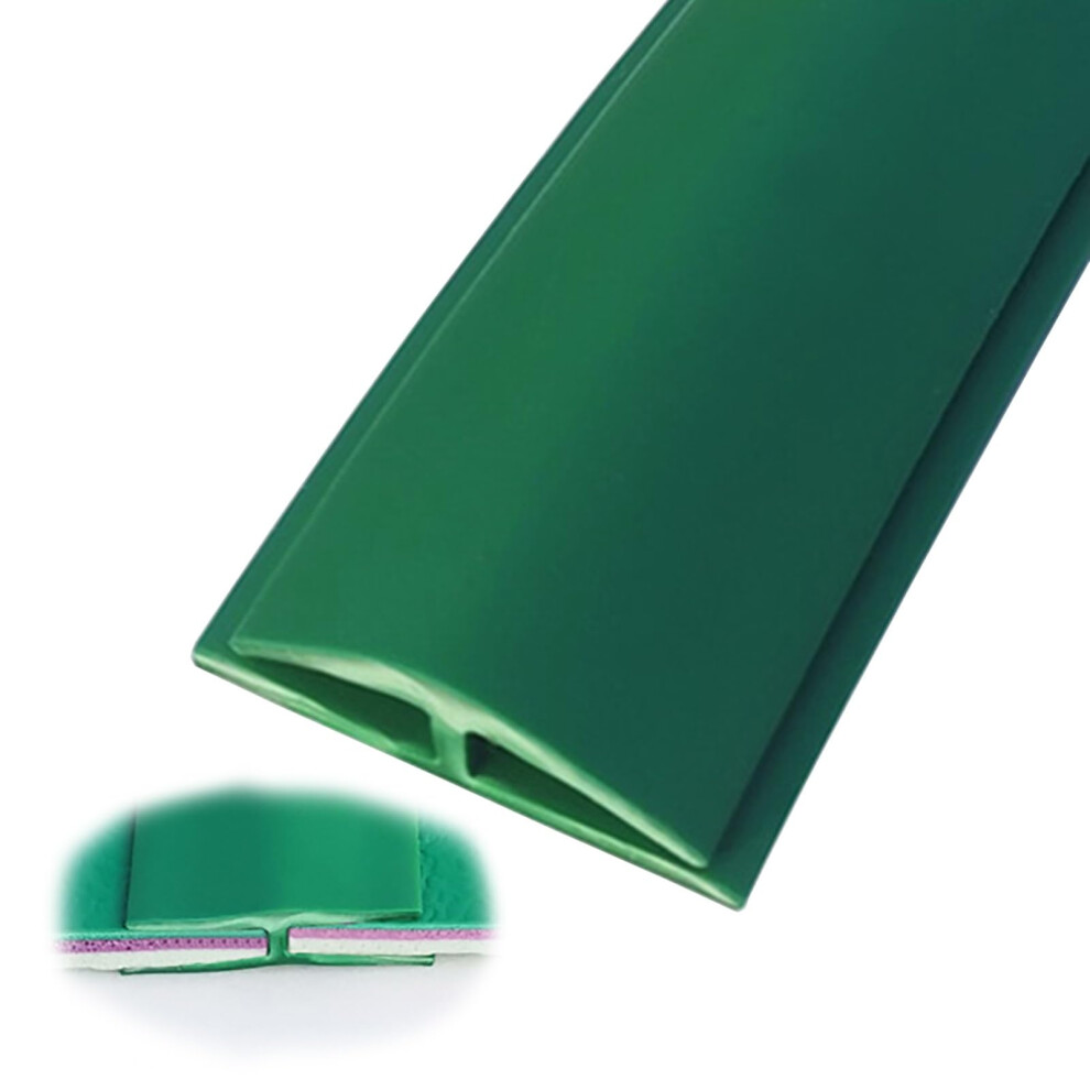 Pvc Floor Transition Strip For Carpet To Laminate, Flexible Waterproof Trim With Self Adhesive 6M Green 9351714463959
