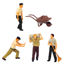 Travailleur de la construction 1:64 transportant une-Costume