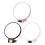 Contemporary Style Double Panel Cosmetic Mirror-Clear 2