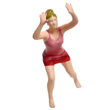 Realistic Beach Volley Figure Model 1:64 Scale Hand-1027