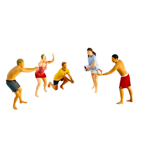 Modèle réaliste de figurine de Beach Volley pour les-1024 1