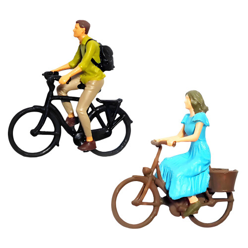 Modèle de cyclisme en résine à l'échelle 1:87, adapté-Costume 1