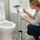 Strong Rustproof Bathroom Accessory With Expanded Paper-Silver 7