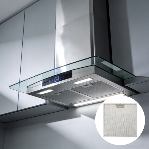 Range Hood Grease Screen Filter accommodates JVW5301BJTS And 1