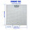 Range Hood Grease Screen Filter accommodates JVW5301BJTS And 3