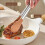 Ergonomic Handle Kitchen Tongs Accessory Perfect For-Purple 6
