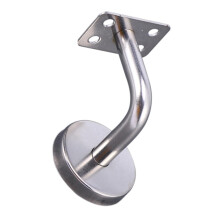 Handrail Bracket Stainless Steel Stair Rail Bracket Wall Mounted Support Easy Installation Durable