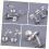 Handrail Bracket Stainless Steel Stair Rail Bracket Wall Mounted Support Easy Installation Durable 2