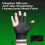 Lightweight Left Handed Billiard Gloves With Unique Pattern-TQ6 6