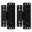 2 Pack Adjustable Concealed Door Hinges Ultra Thin Invisible Design 60kg Load Capacity Easy Alignment 1