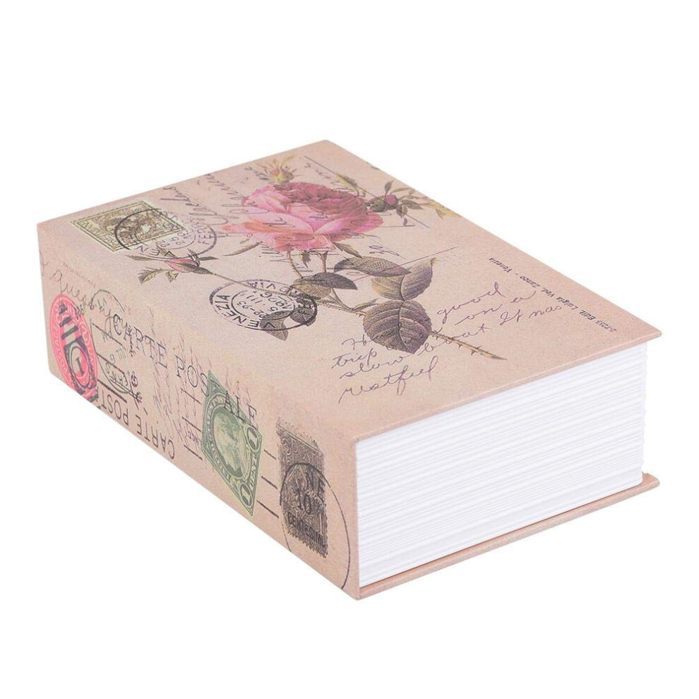 Dictionary Book Safe With Combination Lock Hidden Book Design For Cash And Jewelry Storage Rose 9330225314493
